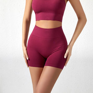 Sports Bra Biker <b>Short</b> Women Gym 5 Piece Suit Yoga Set Gym Fitness Sportswear Clothes Women's Workout Romper <b>Onesie</b> <b>Shorts</b> Set - Product Image 2