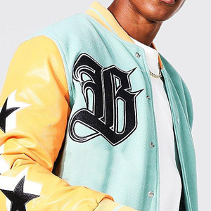 Chaquetas Varsity, Colección Mayorista Más Vendida, Chaqueta Varsity con Logotipo Personalizado, Producción de Ropa OEM - Product Image 4