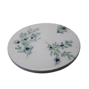 Sous-verres artisanaux en bois, sous-verres ronds en bois, tapis de table pour la décoration des tasses à thé, sous-verres pour tasses à thé, ensemble de sous-verres écologiques réutilisables - Product Image 4