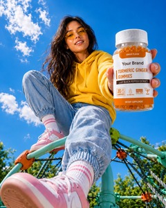 Gummies au curcuma et au gingembre en marque blanche OEM pour soutenir l'immunité et la santé des articulations - Product Image 4