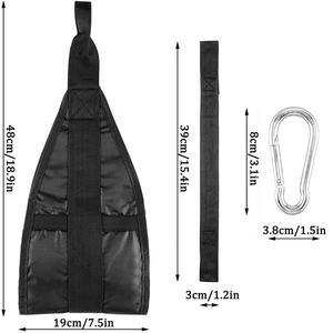 Gran oferta, correas de entrenamiento Abdominal de levantamiento de pesas personalizadas, eslingas Ab colgantes con acolchado cómodo para ejercicios de tracción - Product Image 6