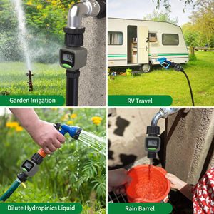 Garmerain GFM101S-1 Digitale Debietmeter Tuinbewateringssysteem IPX6 Waterdicht Kunststof Elektronisch OEM Aanpasbaar 0,5-8 <span class=keywords><strong>Bar</strong></span> - Product Image 6