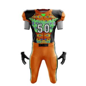 Tenues de football américain de style moderne en polyester respirant et léger pour l'entraînement et les matchs – Ensembles d'uniformes de football - Product Image 2