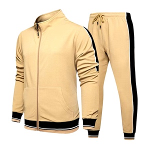 Ensembles de survêtements d'hiver pour hommes de haute qualité, fournis directement par les fabricants, avec logo personnalisé, 100 % coton et polyester, séchage rapide, service OEM - Product Image 5