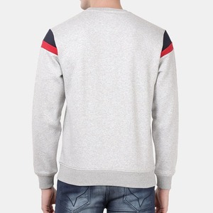 เสื้อสเวตเชิ้ตผู้ชายผ้าฝ้าย 100% พิมพ์ลายตามสั่ง ผ้าฟลีซหนานุ่มสำหรับฤดูหนาว เสื้อสเวตเชิ้ตผู้ชายสีพื้น - Product Image 4
