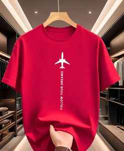 Camiseta Esencial para Hombre, Ultra Suave y Cómoda, Verano, Ecológica, con Apliques de Mezclilla, Batik, Pana, 100% Algodón - Product Image 4