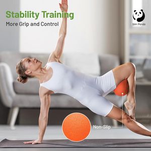 Pelota de Pilates Pequeña de 9 Pulgadas, Antiexplosión, para Yoga, Estabilidad, Ejercicios de Fortalecimiento del Core, Fisioterapia - Product Image 5