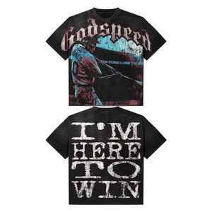 High Quality <b>Blank</b> Cotton StreetWear Tshirt Oversized Drop Shoulder <b>T</b>-<b>shirt</b> Custom Print logo HeavyWeight <b>White</b> <b>T</b> <b>Shirt</b> for Men - Product Image 3