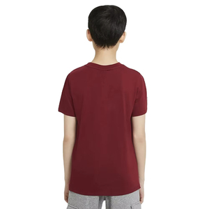 T-shirt pour enfants en coton tricoté de haute qualité, 100 % coton, manches courtes, col rond, imprimé en sérigraphie, respirant, anti-boulochage, coupe classique - Product Image 3