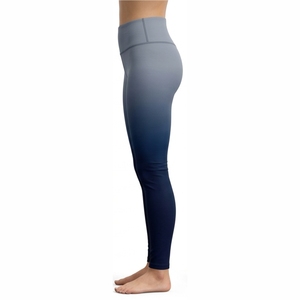 Leggings de Cintura Alta para Mujer, Color Degradado OEM, Tejido Elástico, Estilo para Todas las Temporadas, Transpirables, Deportivos, Cómodos para Yoga - Product Image 3
