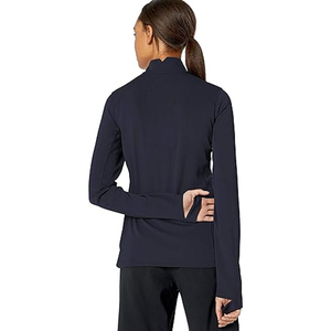 Women's <b>Yoga</b> <b>Jacket</b> Stretch Fabric Stand Collar Slim Fit Zipper Sweat-wicking Breathable Spandex Fitness Long Sleeve <b>Yoga</b> <b>Jacket</b> - Product Image 5