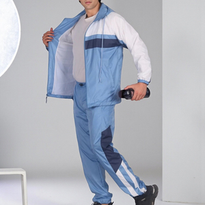Ensemble de survêtement pour homme à capuche, style sportif, polyester, séchage rapide, vêtements d'automne - Product Image 6