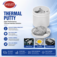 Adhesivo Termoconductor de Silicona Blanco NDST 2W/m.K, Pasta Sellante No Curable, Interfaz Térmica para Disipación de Calor Electrónico