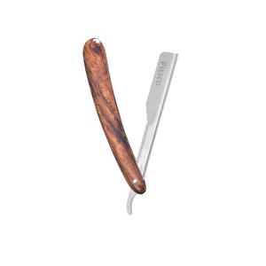 Navaja de afeitar de borde recto para hombre, para cortar y afeitar la barba, tipo barbería - Product Image 6