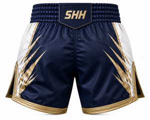 Pantalones Cortos de Lucha MMA Rojos y Negros Personalizados de SHH Industries para Hombre, Sublimados, para BJJ, Grappling, Kickboxing, Artes Marciales y Entrenamiento - Product Image 2