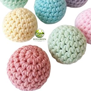 Juguete de Clasificación Montessori para Bebés, Hecho a Mano, de Ganchillo, con Bolas y Tazones, para el Aprendizaje Sensorial y la Motricidad Fina - Product Image 6