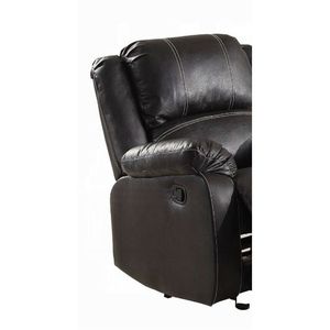 Zuriel Black Synthetic Leather <b>Recliner</b> Chair - Product Image 5