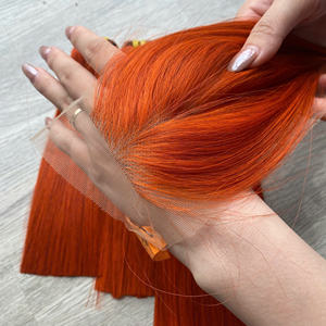 Extensiones de cabello de color natural humano vietnamita Cajun Color precio de fábrica cabello liso de hueso - Product Image 1