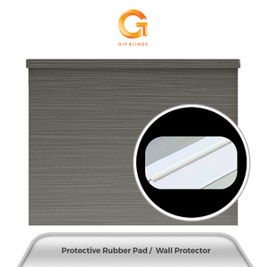 Persianas Enrollables Grises de Diseño Madera, Modelo GB83055, 76x183cm, para Hogar y Oficina, OEM B2B, Mejor Proveedor en Malasia, Garantía de Calidad - Product Image 3