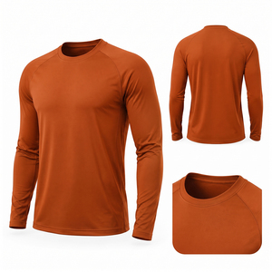 Diseña Tu Propio Rashguard Personalizado con Cuello Redondo y Logotipo Personalizado para MMA, BJJ, Surf, Manga Larga para Hombre - Product Image 2