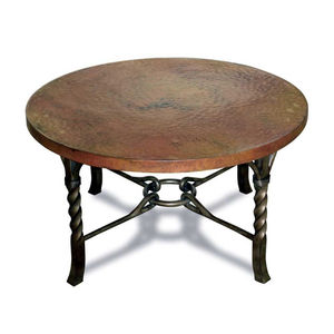 Unique Design Metal <b>Round</b> Coffee <b>Table</b> White Finished For Home Living Room Decorative Furniture <b>Side</b> <b>Table</b> With Wood Top - Product Image 5