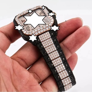 NYC DIAMOND EMPIRE นาฬิกาหรูหรา ระบบอัตโนมัติ เครื่องจักรกลจากญี่ปุ่น ตัวเรือนสแตนเลสทรงสี่เหลี่ยม หน้าปัด 41 มม. สีดำ ประดับด้วยโมอิสซาไนต์ - Product Image 2