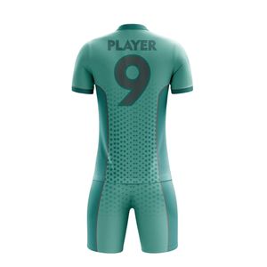 Conjunto de Camiseta y Pantalones Cortos de Fútbol Personalizados, Uniforme de Fútbol de Manga Corta, Ropa Deportiva, Ropa de Equipo, Kit de Entrenamiento Atlético, Ropa de Alto Rendimiento - Product Image 2