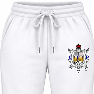 Pantalones Deportivos Personalizados para Mujer, con Letras Griegas de la Hermandad Sigma Gamma Rho, de Felpa Suave, para Ejercicio, Deporte y Uso Casual - Product Image 3