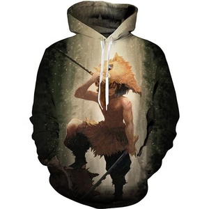 Sudadera con Capucha de Felpa 100% Algodón con Estampado de Camuflaje Animado 3D, Sudadera con Capucha de Moda para Hombre y Mujer, Última Moda de Invierno - Product Image 5