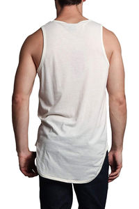 Débardeurs de sport sans manches pour hommes avec logo personnalisé, couleur unie, pour entraînement et musculation, sous-vêtements OEM, coupe ajustée - Product Image 2