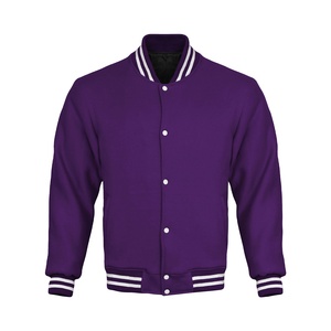 Veste universitaire pour homme avec logo brodé personnalisé, en coton molletonné, style universitaire, dernières tendances, vestes de collège - Product Image 3