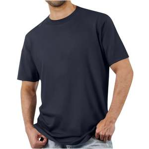เสื้อยืดคอกลมผู้ชาย แขนสั้น ไซส์ใหญ่ ใส่สบาย แบบเรียบ - Product Image 3