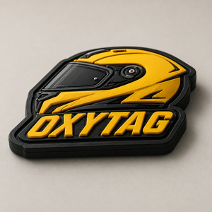 Parche Decorativo en Relieve de PVC 3D Oxytag para Casco de Motocicleta, Parche Adhesivo con Diseño, Precio al por Mayor, Parches Personalizados OEM - Product Image 2