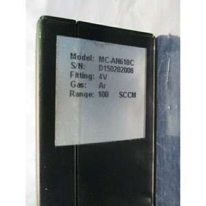 Contrôleur de débit massique Warwick MC-AN610C-P-V4V MFC - Équipement et pièces semi-conductrices de renommée mondiale - Product Image 3