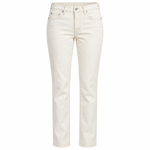 High Waist Stretchy <b>Women</b> <b>Jeans</b> High Quality Cotton Solid Pattern Pocket Woman's Casual Skinny Pants Straight Style - Product Image 2