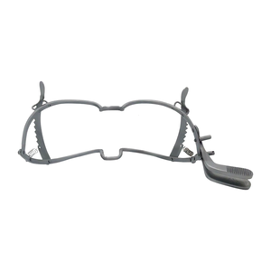 Abridor de boca Whitehead de 4.5 pulgadas, inmovilizador dental quirúrgico pediátrico de acero inoxidable, ergonómico, con bloqueo manual de doble trinquete, certificado CE - Product Image 2