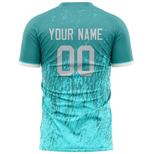 Camiseta de Fútbol Personalizada con Logotipo Bordado, Talla Adulto, Camiseta de Fútbol de Poliéster, Proveedor de Camisetas de Fútbol al por Mayor - Product Image 4