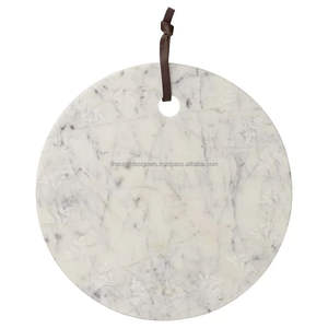 Elegant Marble Chopping Board With Gold Trim Detailing Making It A Premium <b>Gift</b> For <b>Cooking</b> And Baking Lovers - Product Image 6