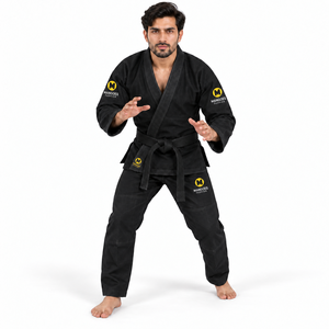 Kimono de BJJ Premium en Coton Léger Pré-rétréci Tissage Or Uniforme IBJJF Veste d'Entraînement Pantalon Renforcé Respirant Anti-bactérien - Product Image 1