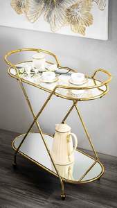 Carretilla de Mano Moderna Multiusos para Jardín, Dormitorio, Sala de Estar, Centro Comercial, Restaurante, Bar y Otras Aplicaciones - Product Image 4