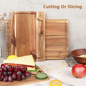 Planche à découper en bois de haute qualité, écologique, non toxique, durable, en gros, fabriquée au Vietnam, avec logo personnalisé - Product Image 5