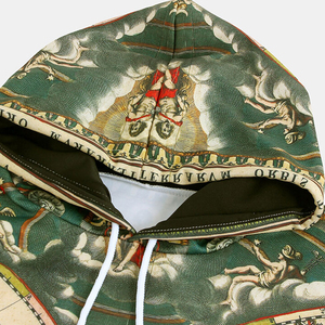 Sudadera con Capucha de Último Diseño, 100% Algodón, Sublimada, con Cuello con Capucha, Patrón Sólido, Técnica Lavada - Product Image 3