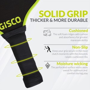 Ensemble de raquettes de pickleball en fibre de verre avec mousse multi-densité et housse de protection, idéal pour les débutants - Product Image 3