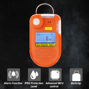 Detector de Gas H2S Industrial, Monitor de Sulfuro de Hidrógeno de 0-100 ppm, IP66 Impermeable y a Prueba de Explosiones, Alarma LED/Sonora/Vibratoria - Product Image 3
