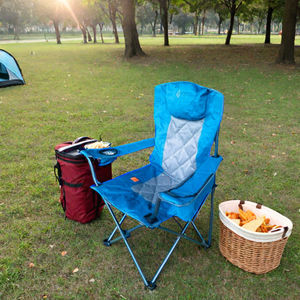 2024 Ultra-Light Conveniently <b>Foldable</b> Stainless Steel Camping <b>Chair</b> Modern Design for Outdoor <b>Garden</b> Picnics Furniture - Product Image 1