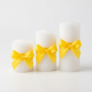 Yellow 12mm Single Face <b>Satin</b> Ribbon Wholesale 10 Rolls x 8 Meter Pack for Boutique Gift Presentation Floral Shop <b>Wedding</b> Favors - Product Image 3
