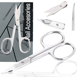 Ciseaux de précision à micro-pointes pour cuticules, en acier inoxydable, outil professionnel de manucure, ciseaux de coupe pour détails des ongles, vente en gros - Product Image 6