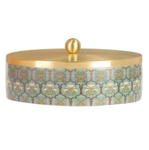 กล่องเก็บโรตีไม้ดีไซน์แฮนด์เมดสำหรับใช้ในบ้าน พร้อมฝาเคลือบเอนาเมล สำหรับจัดแสดงบนโต๊ะครัวและเก็บตอร์ติญ่า - Product Image 6