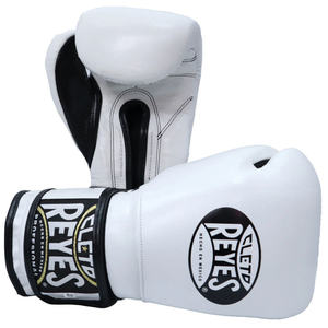 ถุงมือชกมวย Cleto Reyes สีขาวสั่งทำพิเศษ คุณภาพดีที่สุด ขายดีอันดับต้นๆ ผลิตจากหนังวัวแท้ สำหรับ MMA มวยไทย - Product Image 1