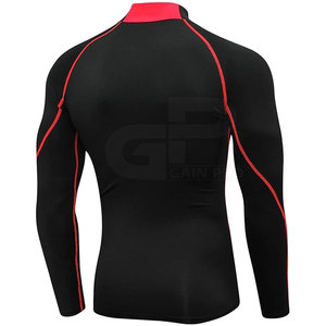 Athletic Football <b>Compression</b> <b>Shirt</b> Quick Dry Fabric With Tight Fit Design <b>For</b> Training Running And Fitness Activities - Product Image 2